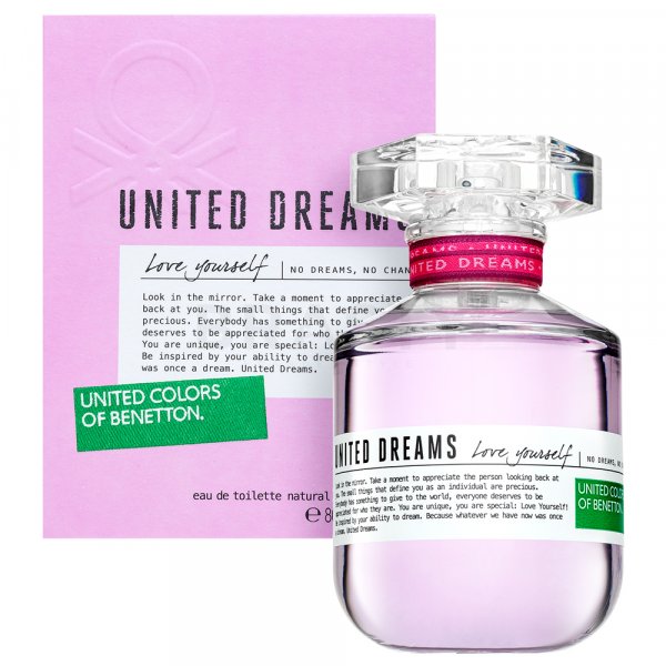 Benetton United Dreams Love Yourself Eau de Toilette femei 80 ml