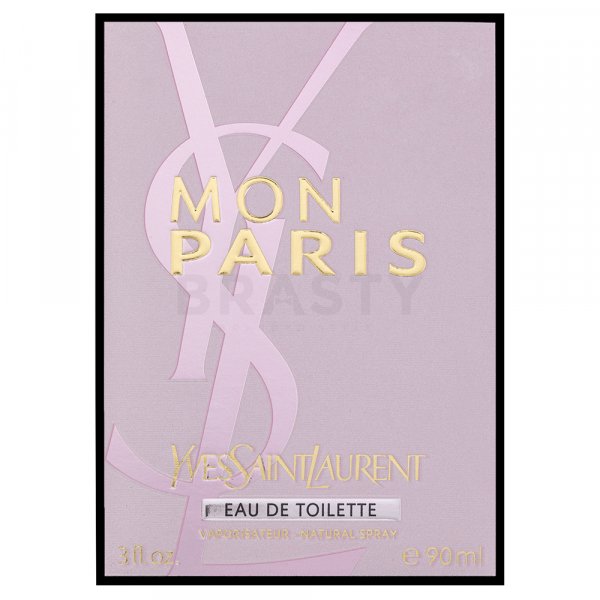 Yves Saint Laurent Mon Paris Eau de Toilette para mujer 90 ml
