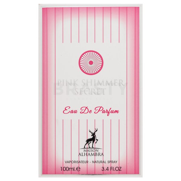 Maison Alhambra Pink Shimmer Secret parfémovaná voda pre ženy Extra Offer 3 100 ml