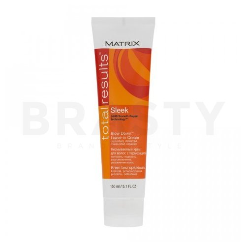 Matrix Total Results Sleek regenerační krém pro tepelnou úpravu vlasů 150 ml