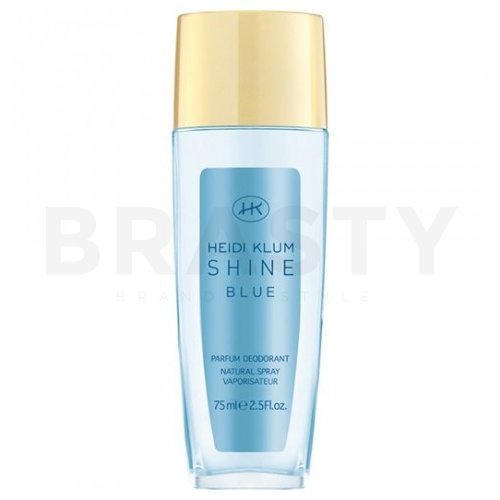 Heidi Klum Shine Blue deodorant s rozprašovačem pro ženy 75 ml