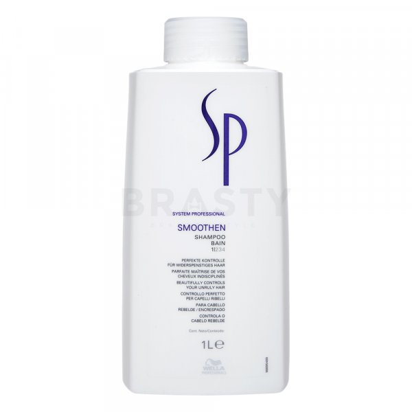 Wella Professionals SP Smoothen Shampoo Шампоан за непокорна коса 1000 ml