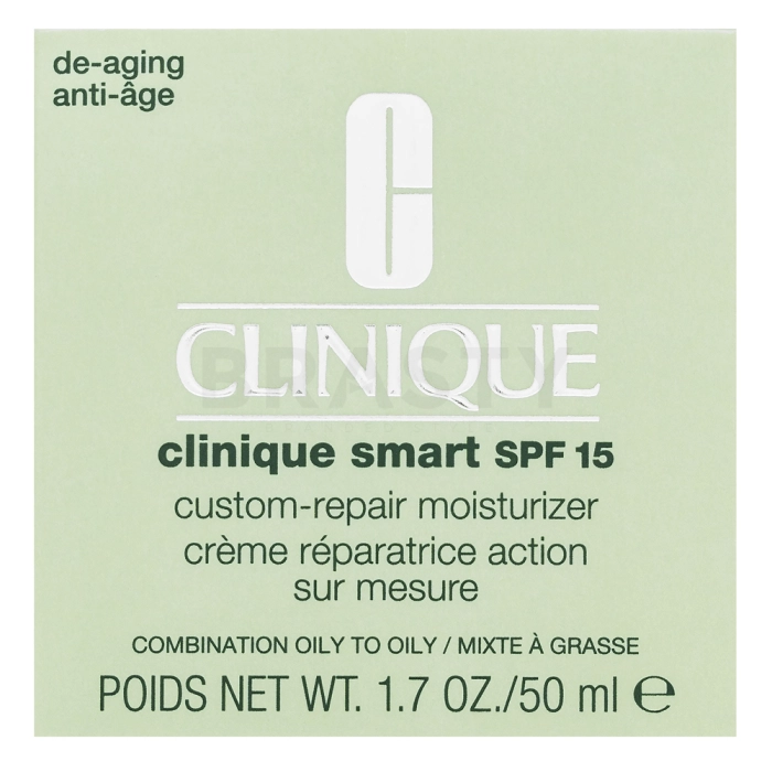 Clinique Clinique Smart Broad Spectrum krema za kožu lica SPF 15 Custom-Repair Moisturizer - Combination Oily To Oily 50 ml