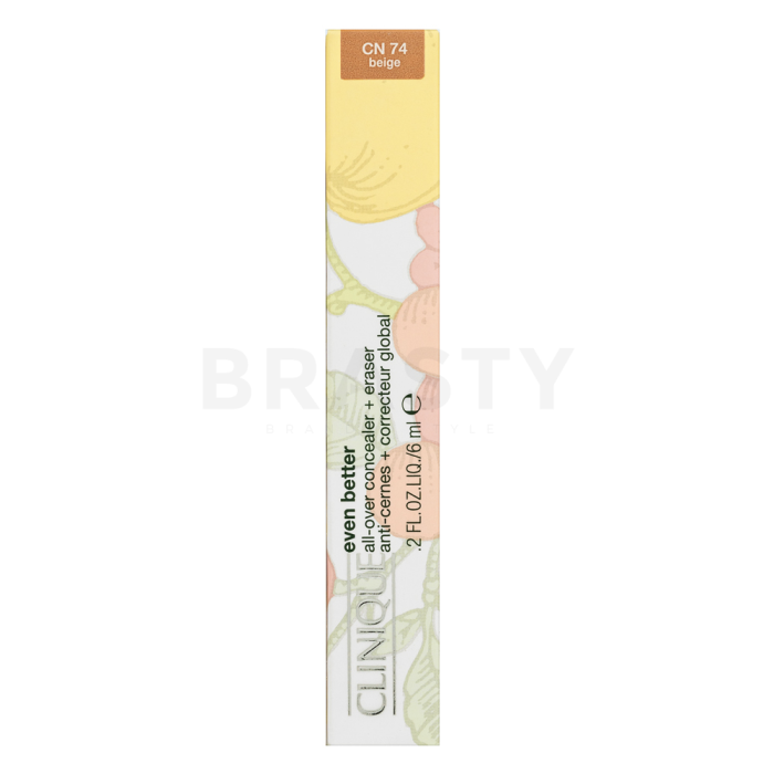 Clinique Even Better All Over Concealer + Eraser tekutý korektor CN 74 Beige 6 ml