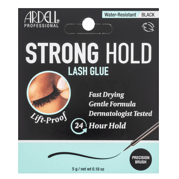 Ardell Strong Hold Lash Glue ljepilo za trepavice Black 5 g