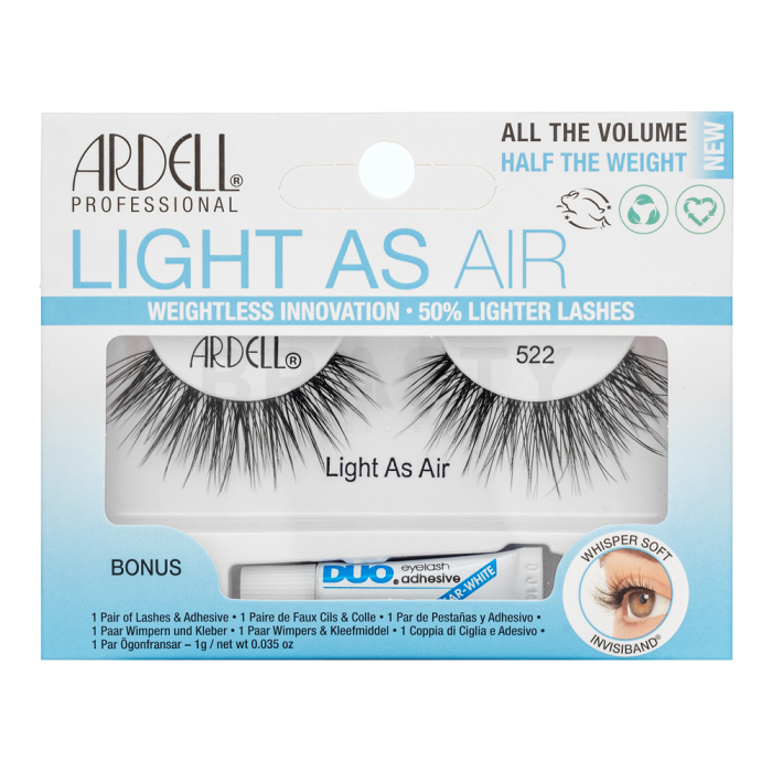 Ardell Light As Air Lashes pestañas postizas para pegar 522