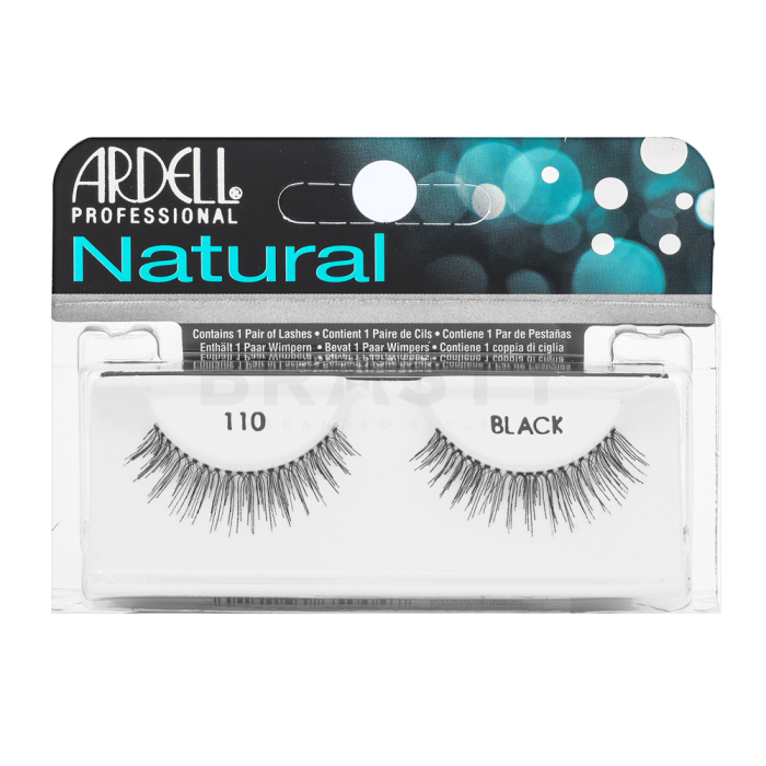 Ardell Natural Lashes trepavice za lijepljenje 110 Black