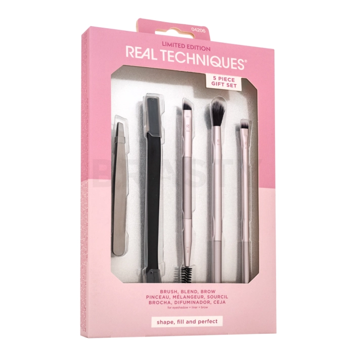 Real Techniques Limited Edition Brush, Blend, Brow Set set kistova za obrve