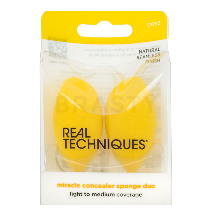 Real Techniques Miracle Concealer Sponge Duo houbička na make-up