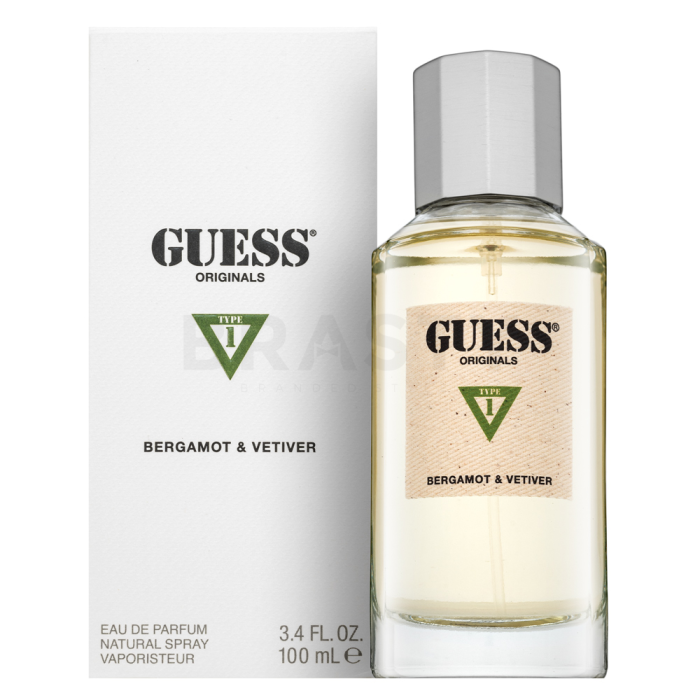 Guess Originals Type 1 Bergamot & Vetiver parfémovaná voda unisex 100 ml