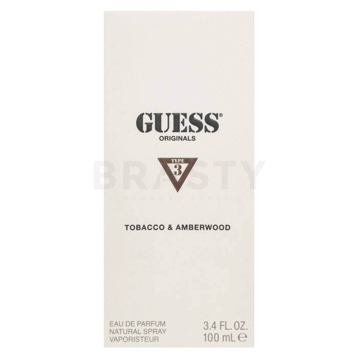 Guess Originals Type 3 Tobacco & Amberwood parfemska voda unisex 100 ml