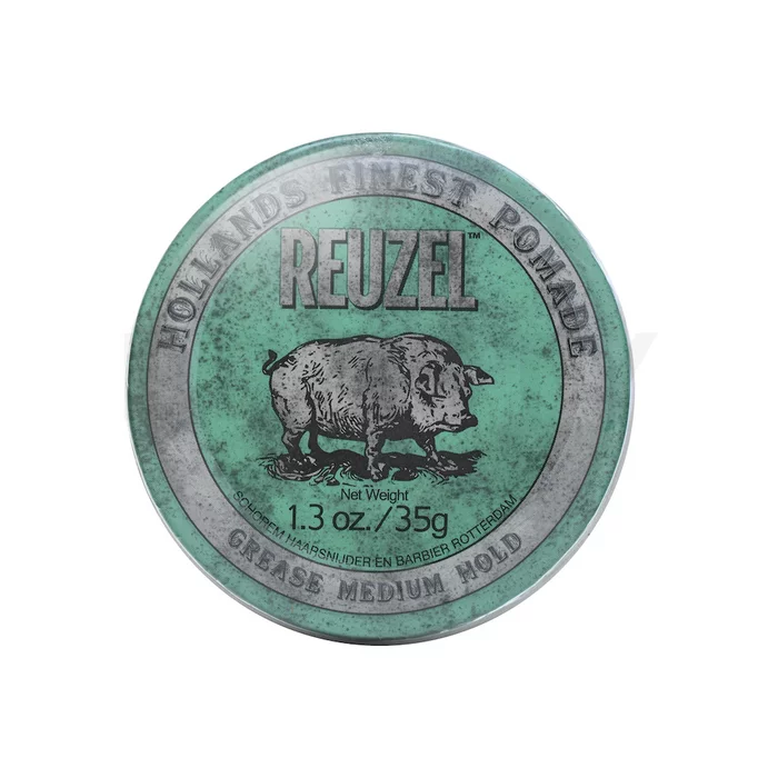 Reuzel Green Pomade pomáda na vlasy pro střední fixaci 35 g
