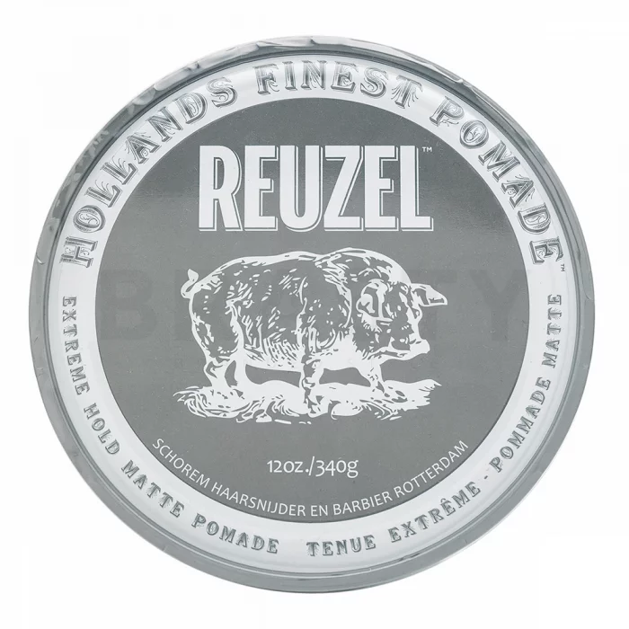 Reuzel Extreme Hold Matte Pomade mattifying cream for extra strong fixation 340 g