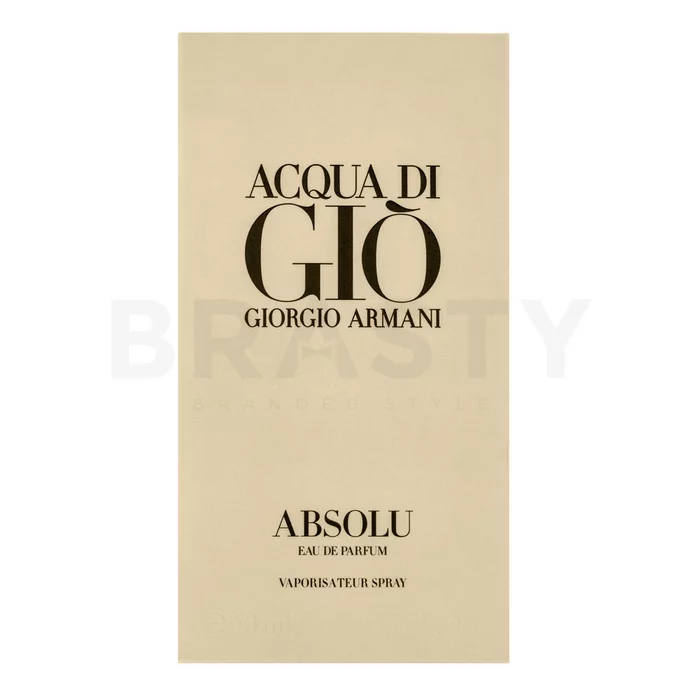 Armani (Giorgio Armani) Acqua di Gio Absolu parfémovaná voda pro muže 40 ml