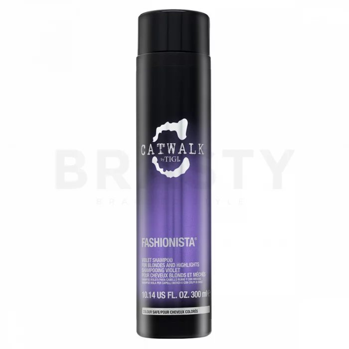 Tigi Catwalk Fashionista Violet Shampoo shampoo nutriente per capelli biondi 300 ml