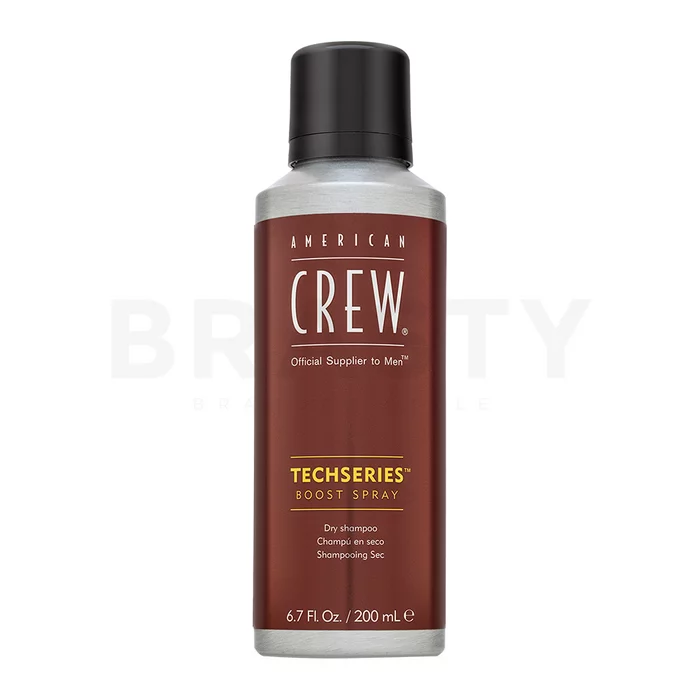American Crew Tech Series Boost Spray Dry Shampoo suchý šampon pro objem a zpevnění vlasů 200 ml