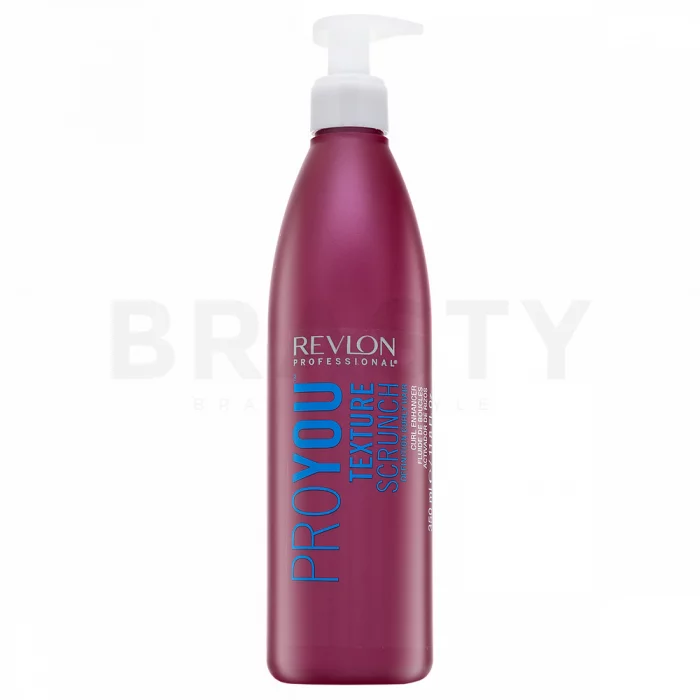 Revlon Professional Pro You Texture Scrunch bezoplachová péče pro lesk vlnitých a kudrnatých vlasů 350 ml