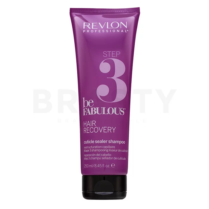 Revlon Professional Be Fabulous Recovery Step 3: Cuticle Sealer Shampoo posilující šampon pro poškozené vlasy 250 ml