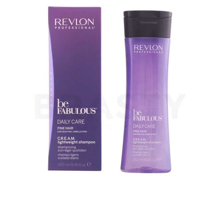 Revlon Professional Be Fabulous Fine C.R.E.A.M. Lightweight Shampoo vyživující šampon pro každodenní použití 250 ml