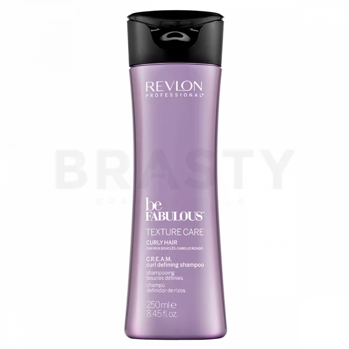 Revlon Professional Be Fabulous Texture Care C.R.E.A.M. Curl Defining Shampoo šampon pro vlnité a kudrnaté vlasy 250 ml