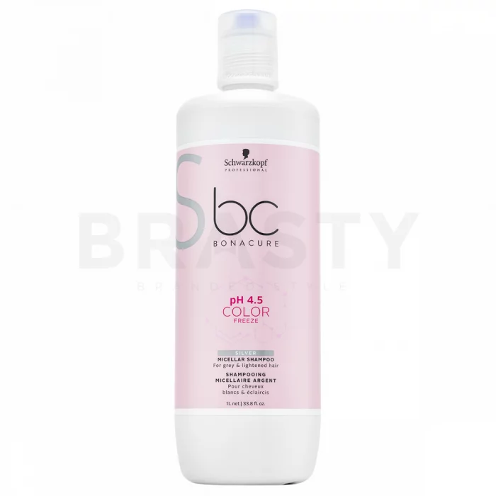 Schwarzkopf Professional BC Bonacure pH 4.5 Color Freeze Silver Shampoo šampon se stříbrnými reflexy 1000 ml