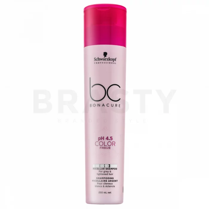 Schwarzkopf Professional BC Bonacure pH 4.5 Color Freeze Silver Shampoo šampon se stříbrnými reflexy 250 ml