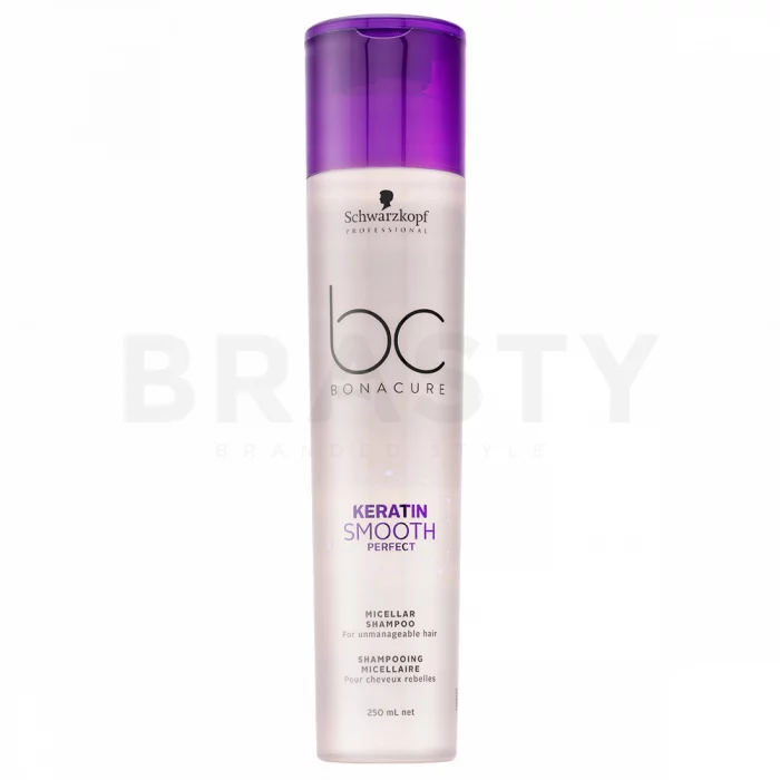 Schwarzkopf Professional BC Bonacure Keratin Smooth Perfect Micellar Shampoo šampon pro nepoddajné vlasy 250 ml