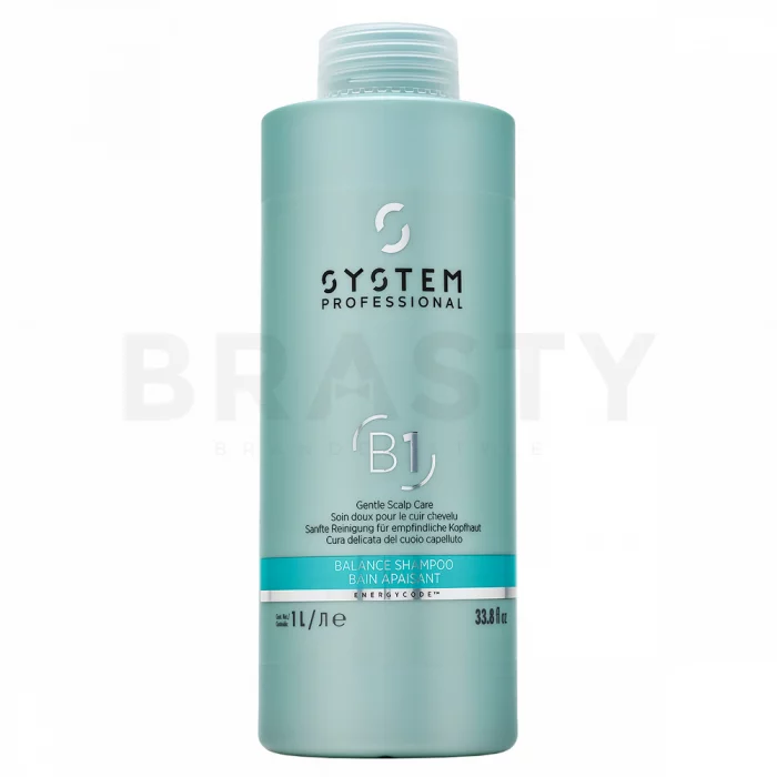 System Professional Balance Shampoo šampon pro citlivou pokožku hlavy 1000 ml