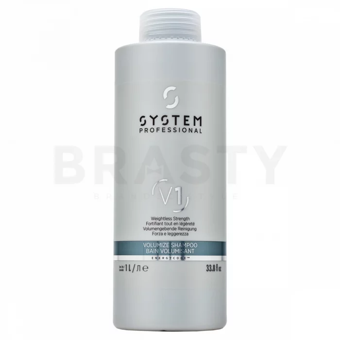 System Professional Volumize Shampoo szampon do włosów bez objętości 1000 ml