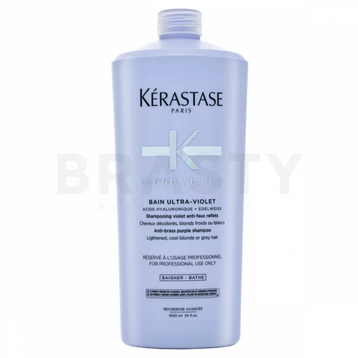 Kérastase Blond Absolu Bain Ultra-Violet vyživující šampon pro platinově blond a šedivé vlasy 1000 ml