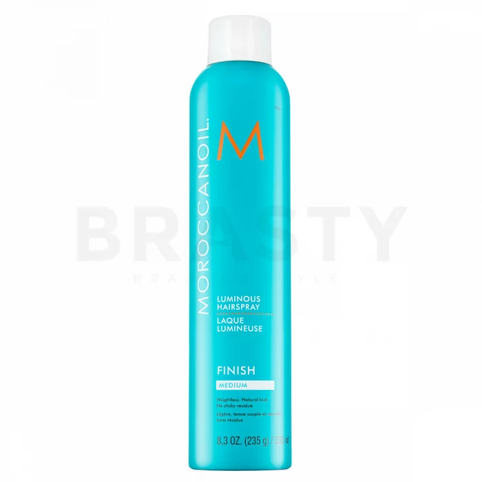 Moroccanoil Finish Luminous Hairspray Medium nourishing hair spray for middle fixation 330 ml