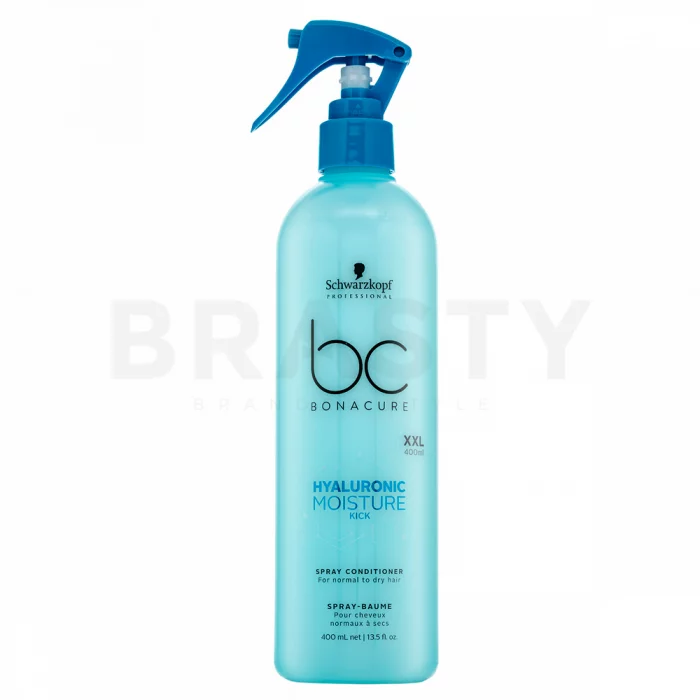 Schwarzkopf Professional BC Bonacure Hyaluronic Moisture Kick Spray Conditioner bezoplachový kondicionér pro normální až suché vlasy 400 ml