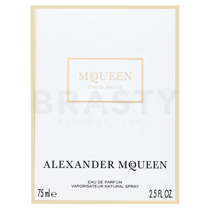 Alexander McQueen Eau Blanche Eau de Parfum voor vrouwen 75 ml