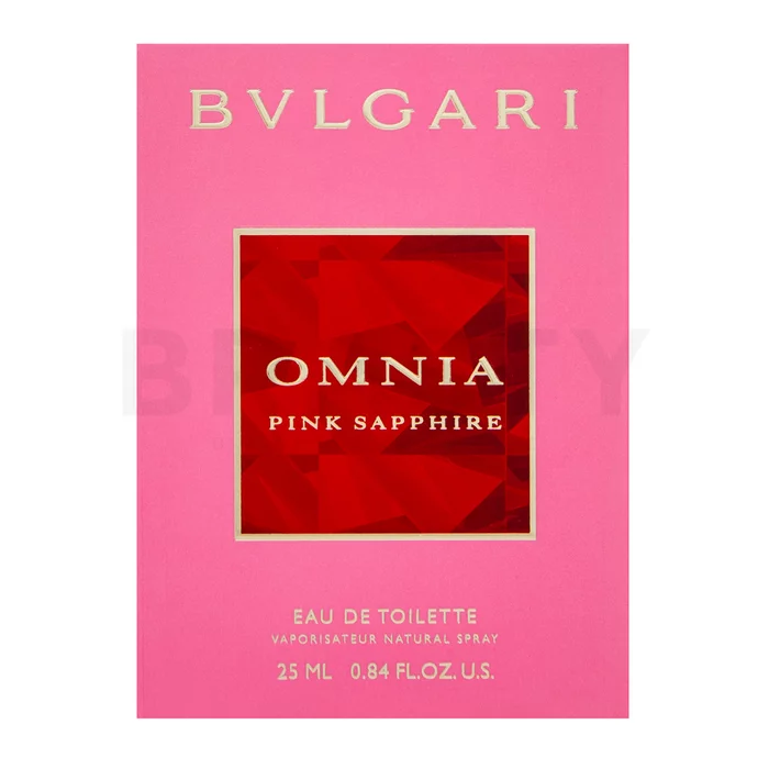 Bvlgari Omnia Pink Sapphire toaletná voda pre ženy 25 ml