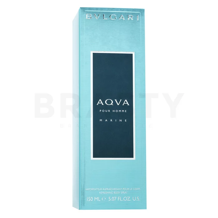 Bvlgari AQVA Marine Pour Homme telový sprej pre mužov 150 ml