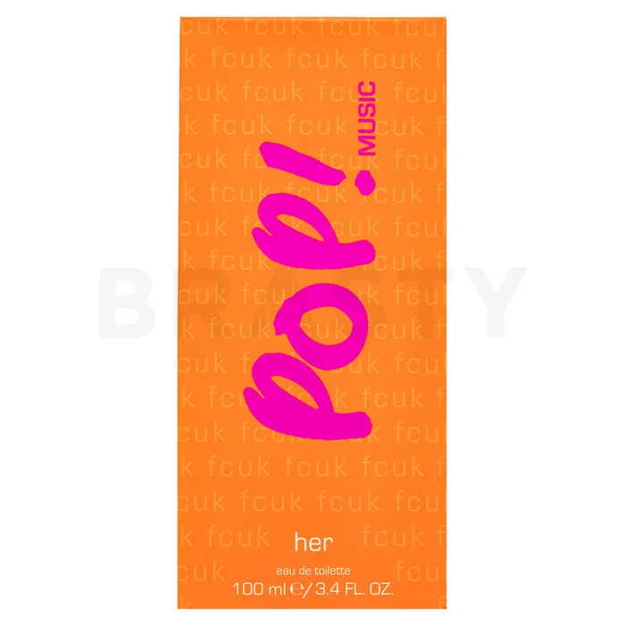 Fcuk Pop Music Eau de Toilette for women 100 ml