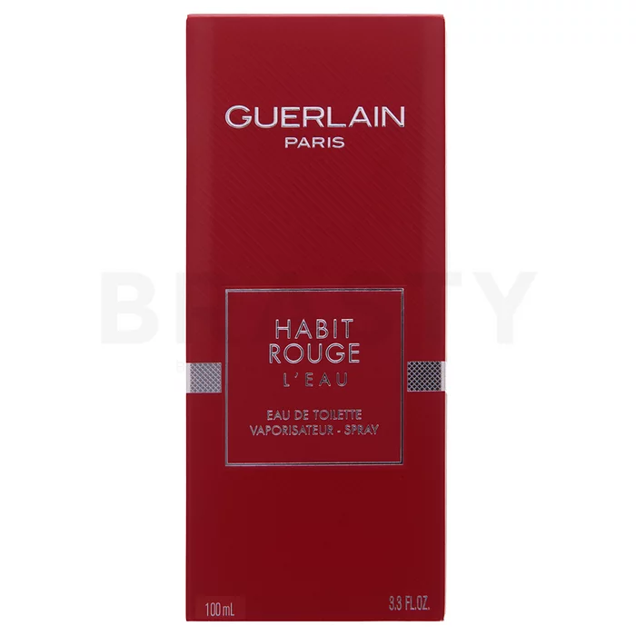 Guerlain Habit Rouge L'Eau toaletní voda pro muže 100 ml