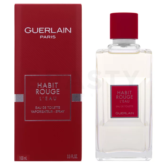 Guerlain Habit Rouge L'Eau toaletní voda pro muže 100 ml