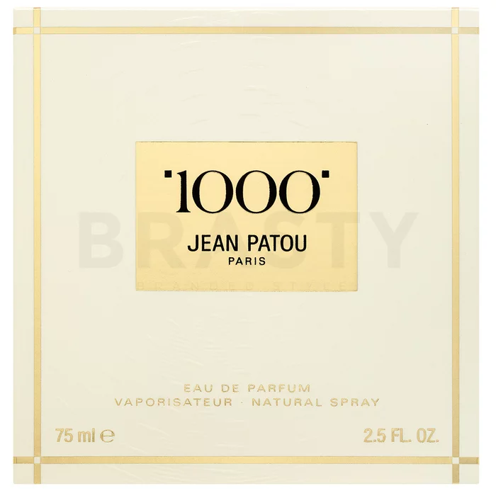 Jean Patou 1000 Eau de Parfum for women 75 ml