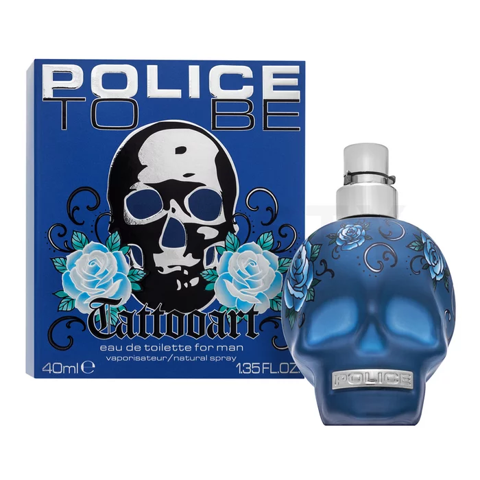 Police To Be Tattooart Eau de Toilette bărbați 40 ml