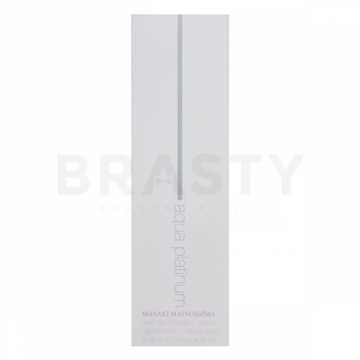 Masaki Matsushima Aqua Platinum toaletná voda pre mužov 80 ml