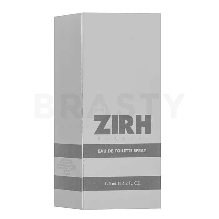 Zirh Classic Eau de Toilette for men 125 ml