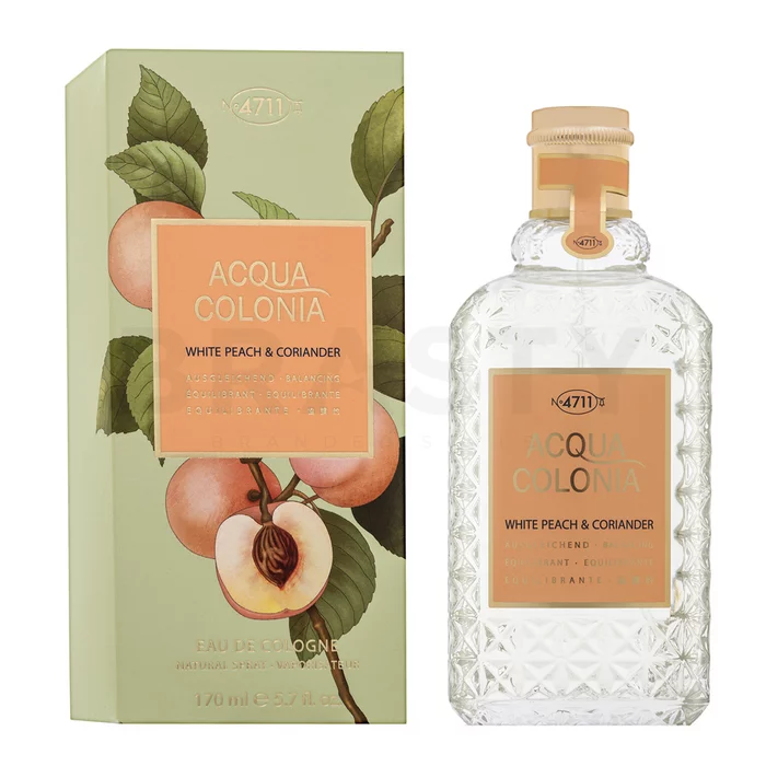 4711 Acqua Colonia White Peach & Coriander Eau de Cologne unisex 170 ml