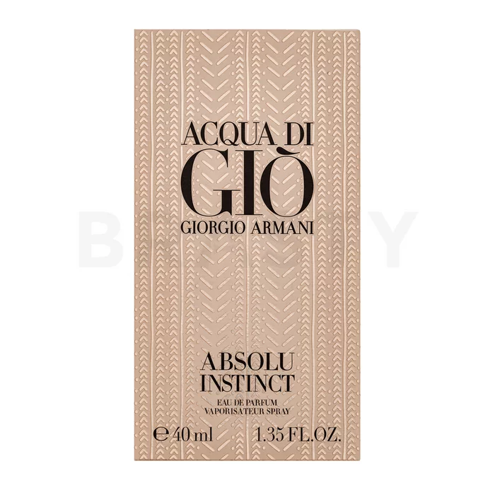 Armani (Giorgio Armani) Acqua di Gio Absolu Instinct parfémovaná voda pro muže 40 ml