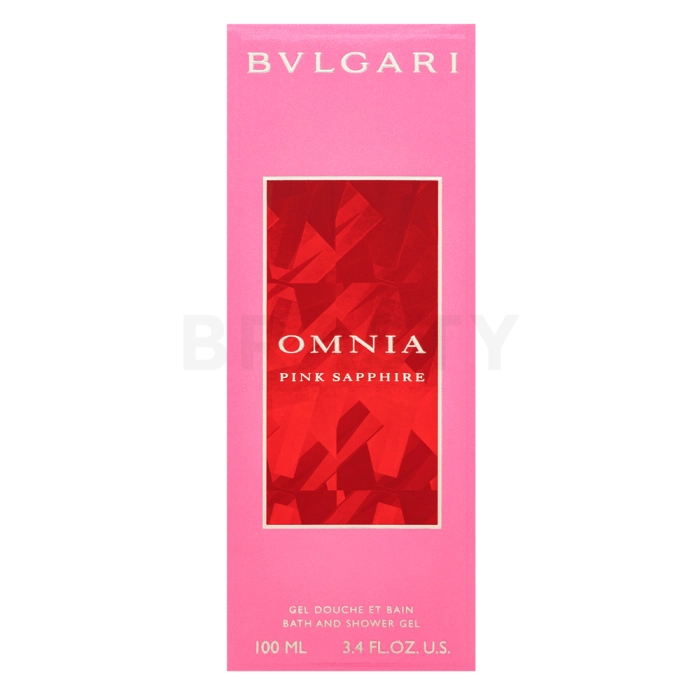Bvlgari Omnia Pink Sapphire żel pod prysznic dla kobiet 100 ml