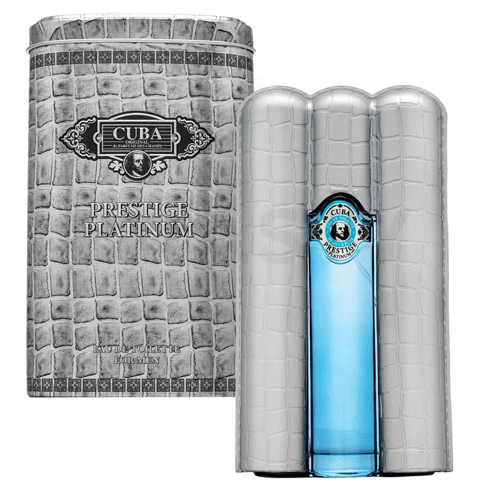 Cuba Prestige Platinum toaletní voda pro muže 90 ml