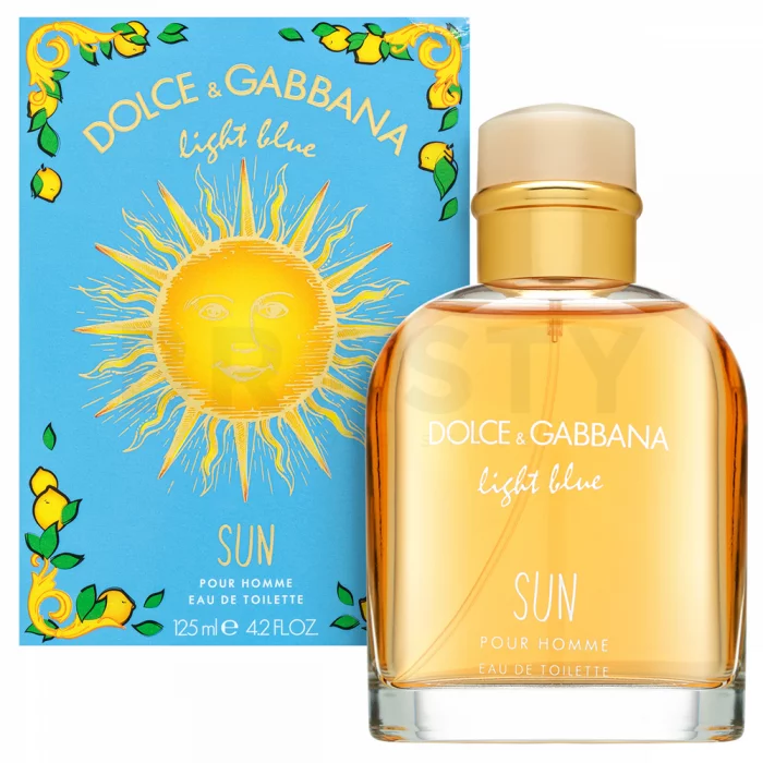 Dolce & Gabbana Light Blue Sun Pour Homme toaletní voda pro muže 125 ml