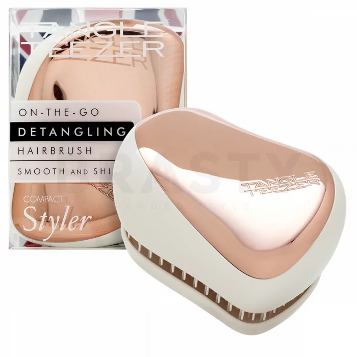 Tangle Teezer Compact Styler kartáč na vlasy Ivory Rose Gold