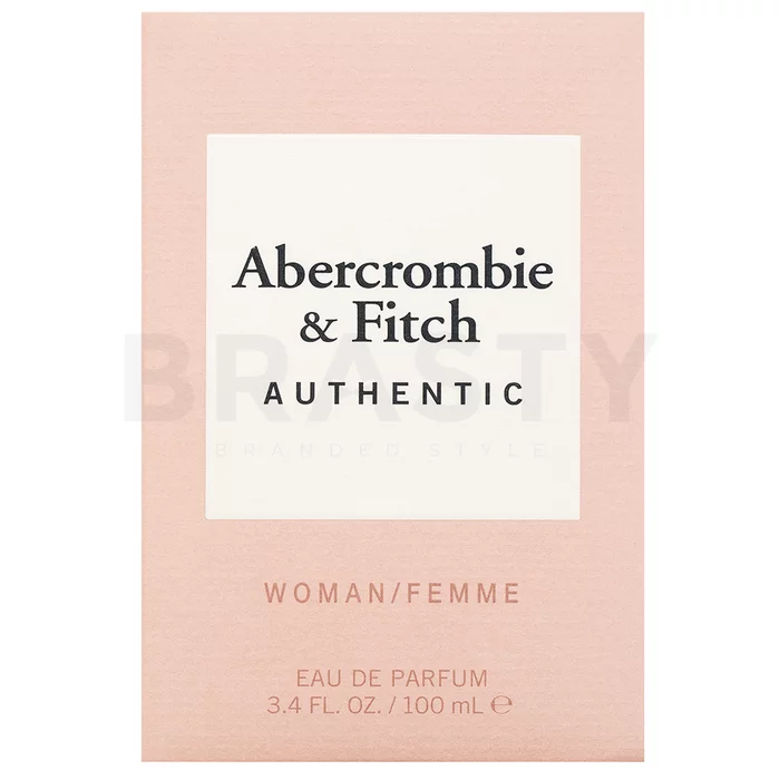 Abercrombie & Fitch Authentic Woman Eau de Parfum voor vrouwen 100 ml