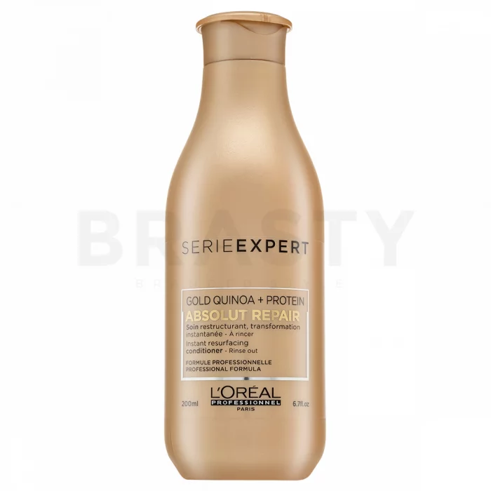 L´Oréal Professionnel Série Expert Absolut Repair Gold Quinoa + Protein Conditioner kondicionér pro velmi poškozené vlasy 200 ml